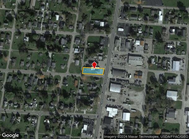  960 N Main St, Urbana, OH Parcel Map