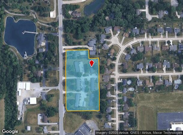 1627 Hartzell Rd, Fort Wayne, IN Parcel Map