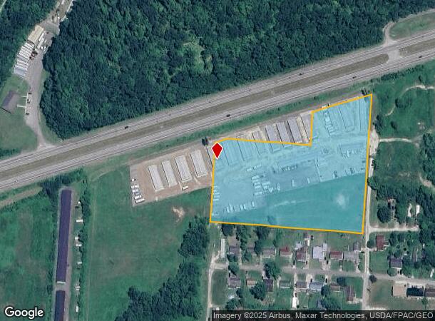 1086 Twp Rd, South Point, OH Parcel Map