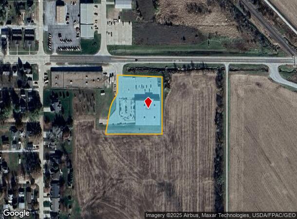 409 Central Ave, Auburn, NE Parcel Map