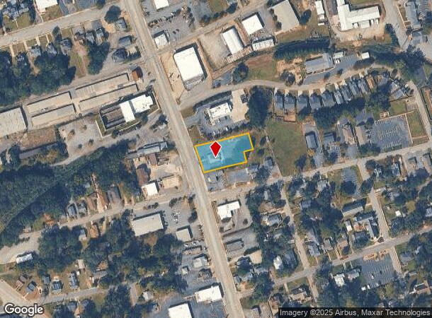  1606 N Main St, Anderson, SC Parcel Map