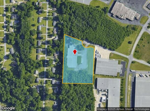 105 Apache Dr, Archdale, NC Parcel Map