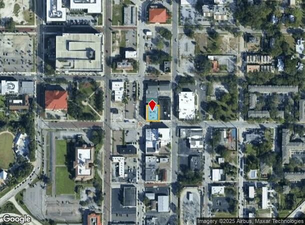  1701 N Franklin St, Tampa, FL Parcel Map