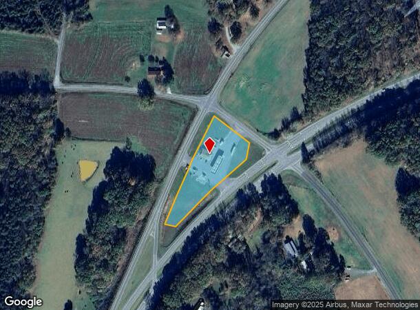 7223 Old Nc Highway 49, Denton, NC Parcel Map
