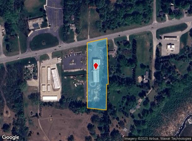 855 E Parkdale Ave, Manistee, MI Parcel Map