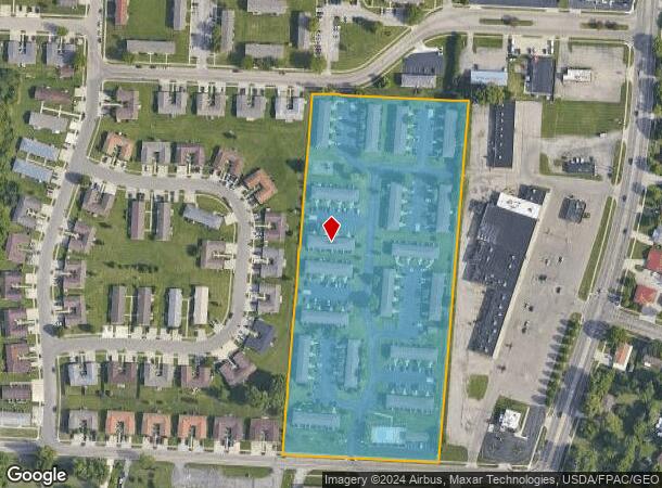  5541 Bengie Ct, Dayton, OH Parcel Map