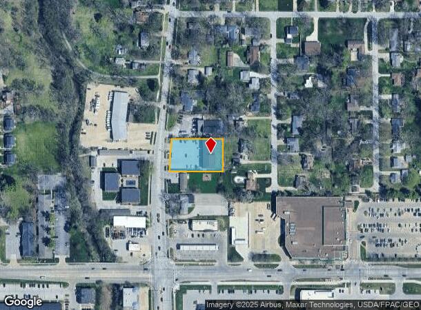 1239 73Rd St, Windsor Heights, IA Parcel Map