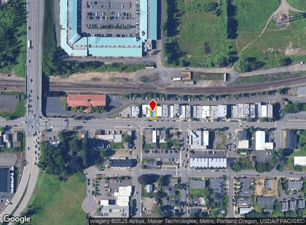  121 E Columbia River Hwy, Troutdale, OR Parcel Map