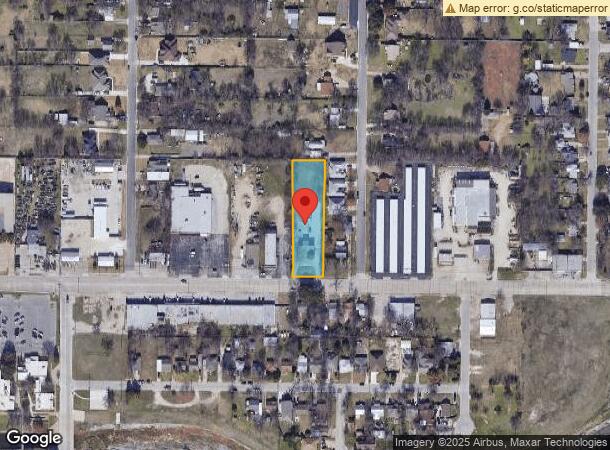  8104 White Settlement Rd, Fort Worth, TX Parcel Map