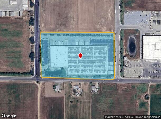  800 Monte Vista Dr, Dinuba, CA Parcel Map