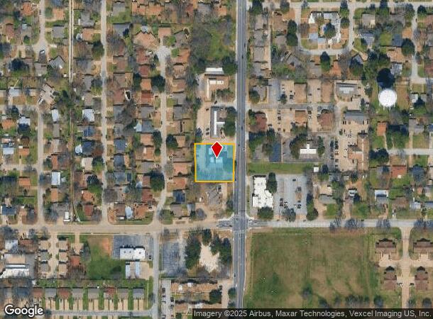 718 N Fielder Rd, Arlington, TX Parcel Map