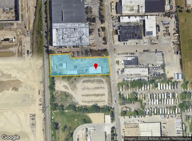 23823 Sherwood, Center Line, MI Parcel Map