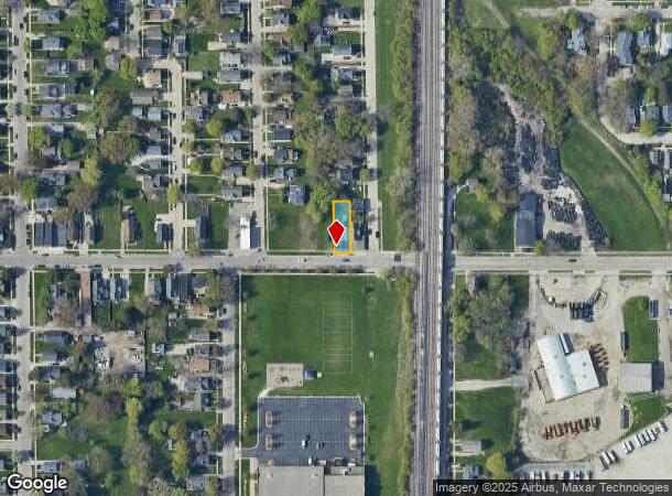  1332 50Th St, Kenosha, WI Parcel Map
