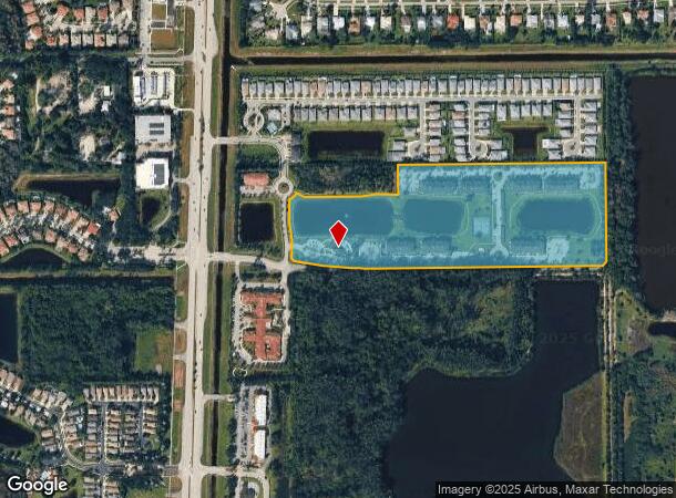 9855 Herons Nest Ct, Lake Worth, FL Parcel Map