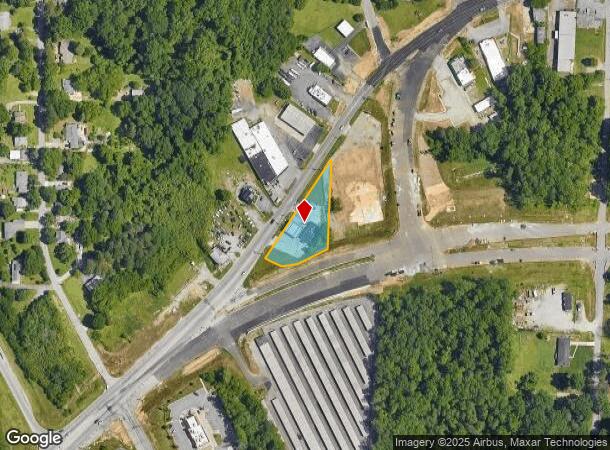  614 Mcdonald Ct, High Point, NC Parcel Map