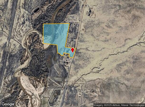 3467 Overton Rd, Pueblo, CO Parcel Map