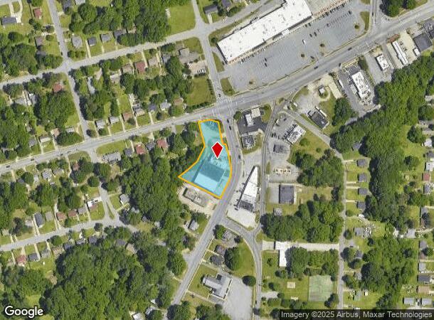 1235 Montlieu Ave, High Point, NC Parcel Map