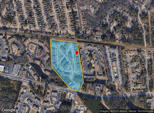  830 Allonby Rd, Fayetteville, NC Parcel Map