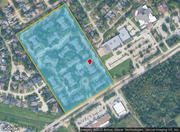 8100 Cypresswood Dr, Spring, TX Parcel Map