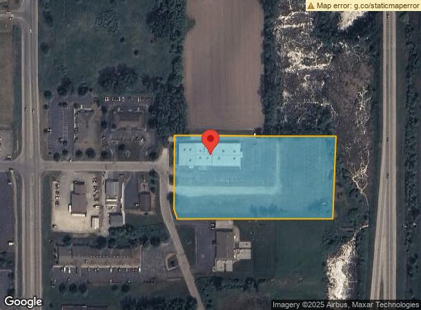  1500 Handschke Dr, New London, WI Parcel Map