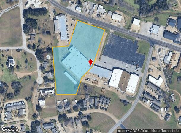  2202 S Market St, Brenham, TX Parcel Map