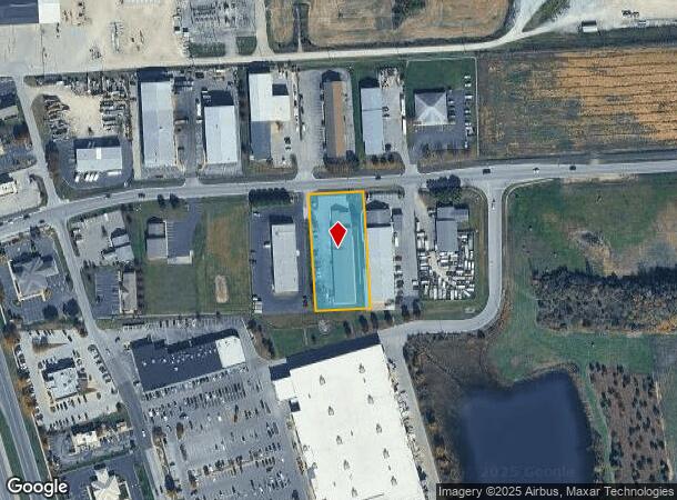 191 Commerce Dr, Franklin, IN Parcel Map