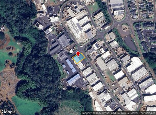1756 Haleukana St, Lihue, HI Parcel Map