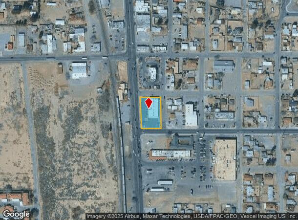 201 Main St, Anthony, TX Parcel Map