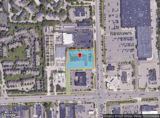6400 Orchard Lake Rd, West Bloomfield, MI Parcel Map