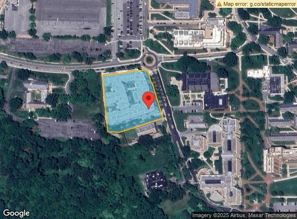  3711 Campus Dr, College Park, MD Parcel Map