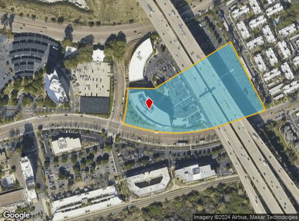  8954 Rio San Diego Dr, San Diego, CA Parcel Map