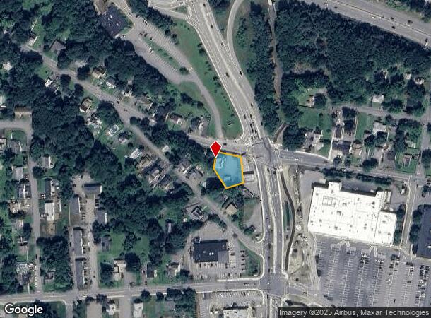  12 Lindell Ave, Leominster, MA Parcel Map