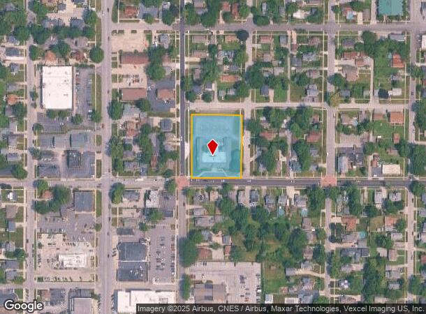 200 E North St, Crown Point, IN Parcel Map