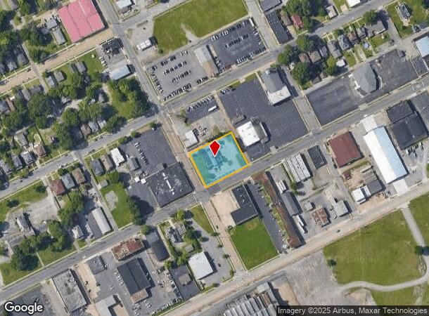  1249 Broadway St, Paducah, KY Parcel Map