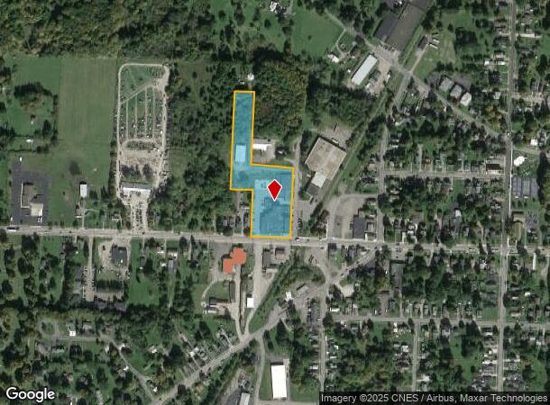  243 W Main St, Springville, NY Parcel Map