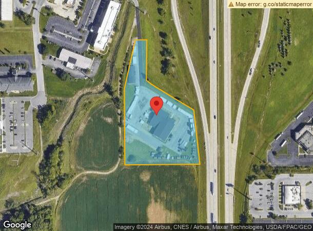  1440 Bellefontaine Ave, Lima, OH Parcel Map