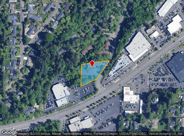  3395 Sw Garden View Ave, Portland, OR Parcel Map