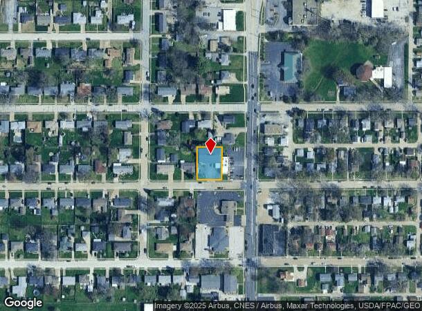  1716 W 37Th St, Davenport, IA Parcel Map