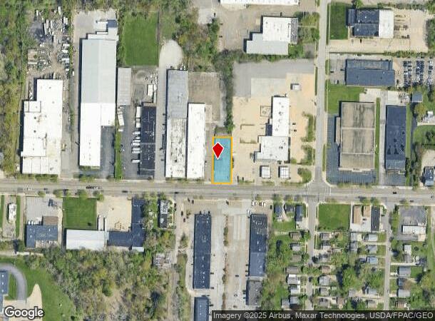  917 E Tallmadge Ave, Akron, OH Parcel Map