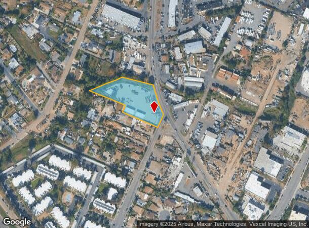  2577 S Santa Fe Ave, Vista, CA Parcel Map
