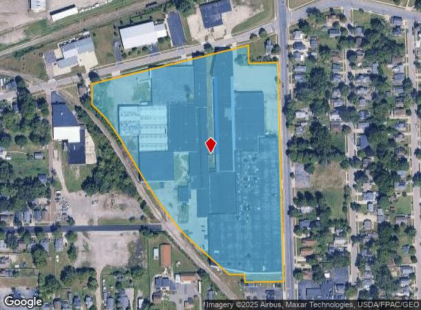 404 Logan St, Adrian, MI Parcel Map