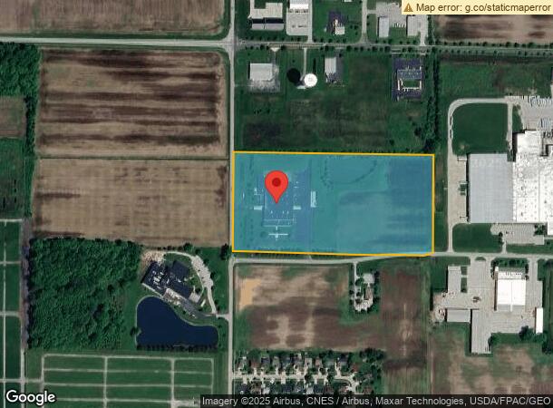  828 Van Camp Rd, Bowling Green, OH Parcel Map