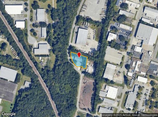  136 Nettles Industrial Blvd, Savannah, GA Parcel Map