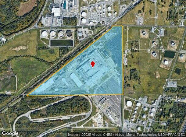 1151 Buckeye Rd, Lima, OH Parcel Map