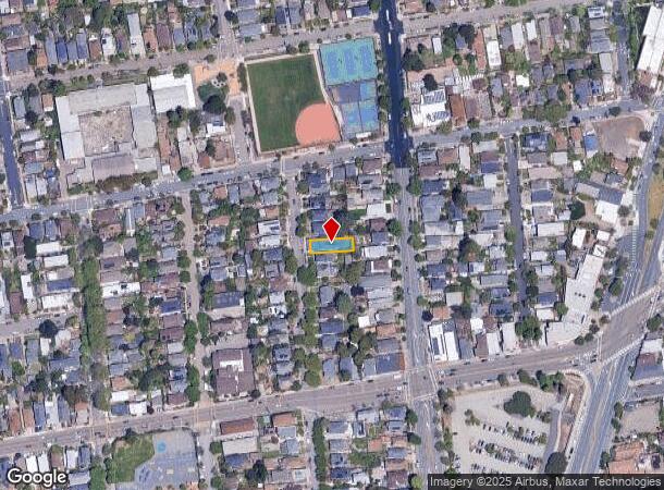 2915 Harper St, Berkeley, CA Parcel Map