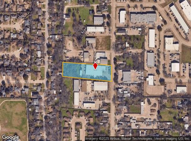  561 N Cowan Ave, Lewisville, TX Parcel Map