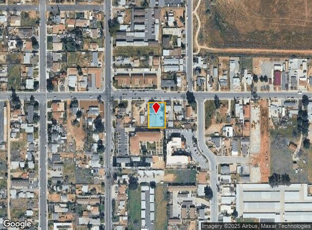 1215 E Eighth St, Beaumont, CA Parcel Map