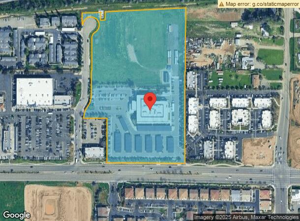  2071 Herndon Ave, Clovis, CA Parcel Map