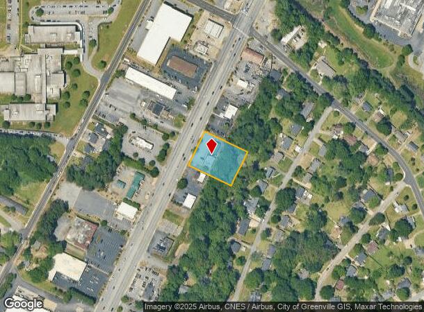  339 S Pleasantburg Dr, Greenville, SC Parcel Map