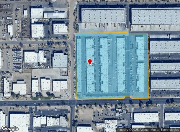  4208 S 37Th St, Phoenix, AZ Parcel Map